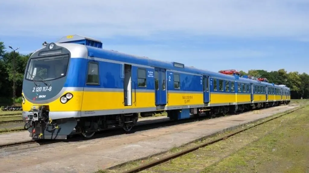 Zmodernizowany pociąg SKM