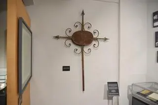 Krzyż można oglądać w muzeum 
