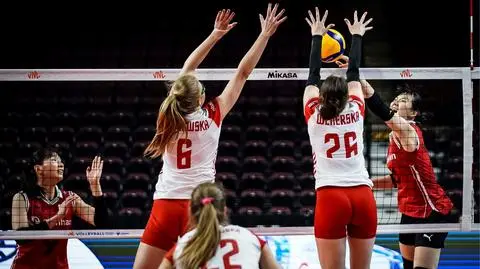 Polskie siatkarki znów bez straty seta z Koreankami