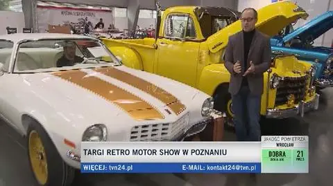 Targi Retro Motor Show. Prawie tysiąc zabytkowych aut w Poznaniu