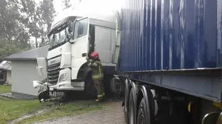 Kierowca tira był trzeźwy 