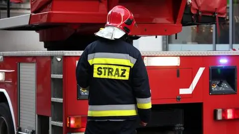 Zawalił się budynek, próbowali wydostać człowieka. Zginął