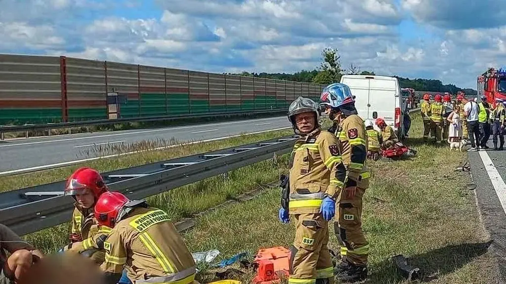 Wypadek na A2