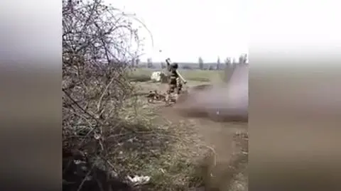 Ukraińcy zestrzelili rosyjskiego drona za pomocą brytyjskiego pocisku Martlet. 