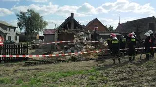 Teren katastrofy został odgrodzony