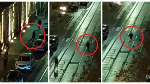 Mężczyzna w kajdankach uciekł policjantom