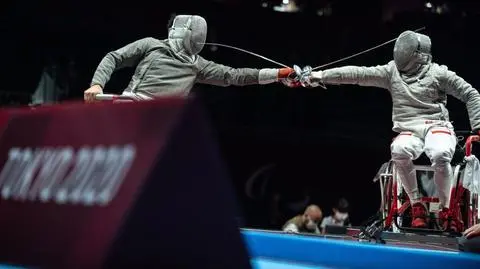 Polski szermierz o wyczerpującej walce o złoty medal. "Bujaliśmy się jak wycieraczki"