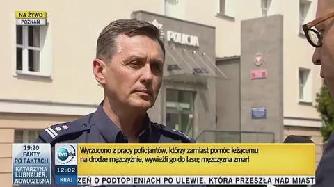 Policja: Nie powinno tak być. Oni przecież są szkoleni