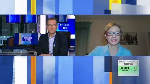 Alicja Defratyka o wystąpieniu prezesa NBP Adama Glapińskiego