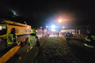 W Siemianówce na migrantów czekali ratownicy medyczni 