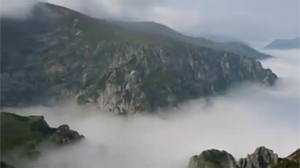 Tak wyglądał Giewont przed burzą