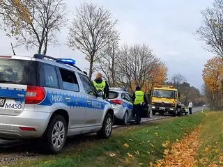 Policja zatrzymała Gruzina, którzy przewoził migrantów. Wpadł, bo jechał "pod prąd"