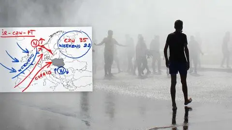 Upał "muśnie nas od zachodniej granicy". Pogoda znów diametralnie zmieni się w weekend