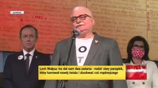 Wałęsa: wierzę głęboko, że dobrze odczytacie dzisiejsze wezwania
