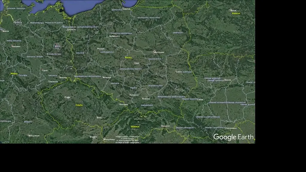 mapka Strzeszów