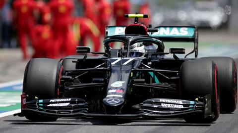 Mercedes nie miał sobie równych w kwalifikacjach. Wpadka Ferrari