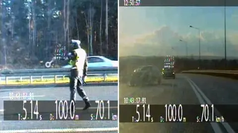 Po policyjnym pościgu uderzył w barierę. Miał dożywotni zakaz prowadzenia pojazdów