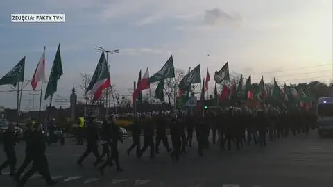 Marsz ONR przeszedł w sobotę przez Gdańsk