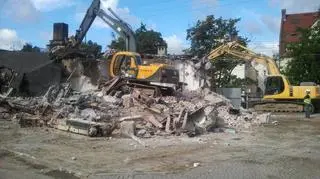Trwa rozbiórka sopockiego dworca