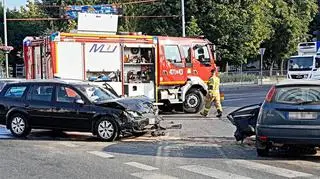 Jedna z kierujących nie ustąpiła pierwszeństwa 