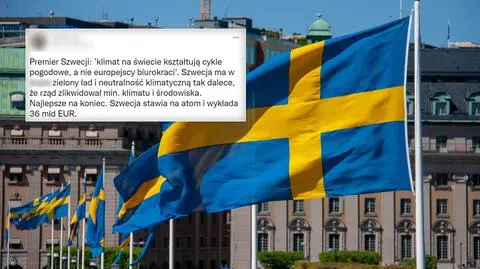 Premier Szwecji skrytykował politykę klimatyczną UE i "europejskich biurokratów"? To fałszywy przekaz