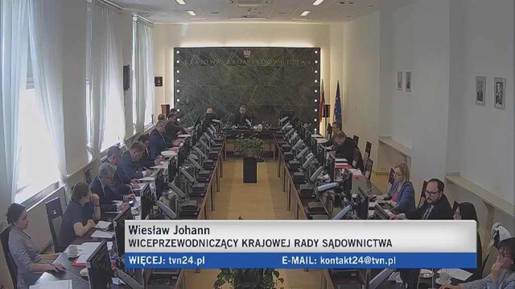 Wiesław Johann proponuje aby komisja zajęła się pozasądową polityczną działalnością sędziów