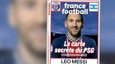 "France Football" debatuje na temat transferu Messiego. "Tajny list PSG"