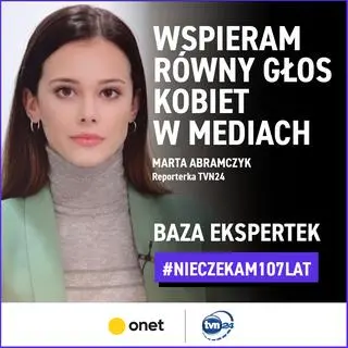 Wspieram równy głos kobiet w mediach