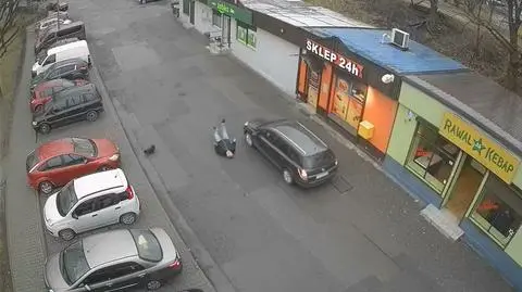 Potrącenie pieszego na ul. Brzechwy w Rudzie Śląskiej