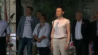 Śniegocka: było mi wstyd za rząd