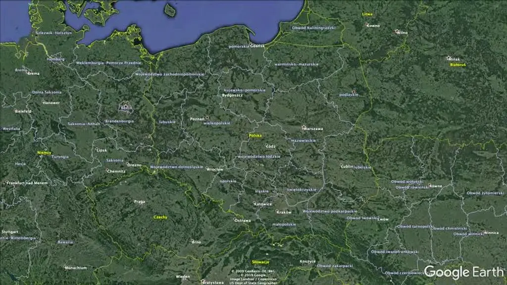 bydgoszcz mapka