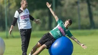 Nowy trener Stanislav Levy stosuje nowe techniki treningu