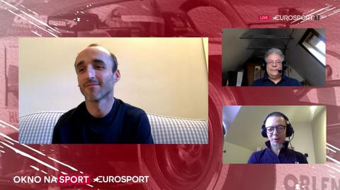 Kubica był naszym gościem. "Jeżdżę na rowerze tak, aby nie trzeba było dzwonić po karetkę"