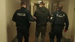 Jeden z zatrzymanych mężczyzn