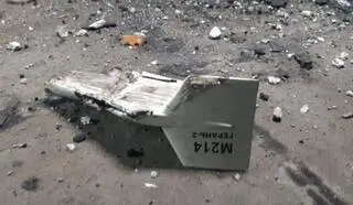 Irański dron zestrzelony przez Ukraińców