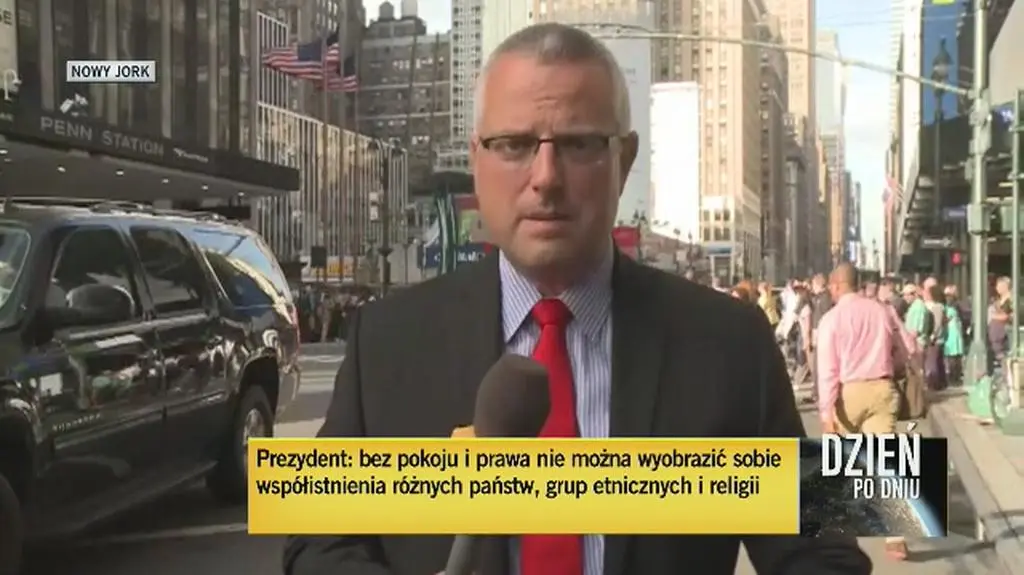 Polityczny lunch i toast w ONZ