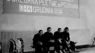 Drużyna "Zorby" na zawodach w Poznaniu w 1969 roku