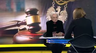 Ewa Łętowska w "Faktach po Faktach" 