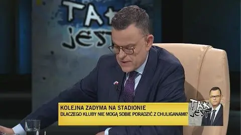Magdalena Środa i Radosław Majdan w Tak Jest