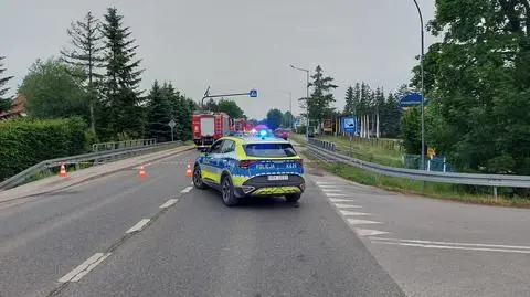 Wyciek gazu na stacji benzynowej. Ewakuowano 17 mieszkańców