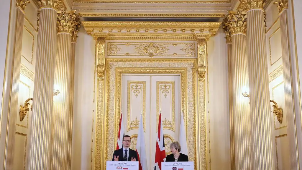 Morawiecki: cieszę się że Polacy na wyspach brytyjskich mogą czuć się tam spokojnie