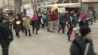 Ulicami gdańska przeszła coroczna manifestacja z okazji Dnia Kobiet