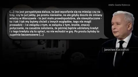 Taśmy Kaczyńskiego. Fragment 7. Po prostu nierealne no ale gdyby doszło do zmiany władzy w Warszawie