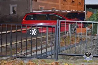 Kierowca uciekł z miejsca zdarzenia