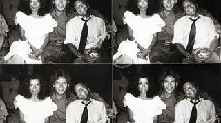 Bianca Jagger, Rex Smith i Steve Rubell, 1987