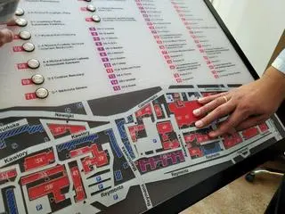 Tyflomapa  jest uniwersalna i mogą z niej korzystać wszyscy