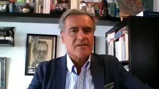 Juan Fernando Lopez Aguilar w rozmowie z korespondentem TVN24 w Brukseli Maciejem Sokołowskim 