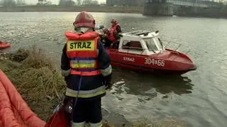 Na miejscu pracowały zespoły ratownictwa chemicznego krakowskiej straży pożarnej