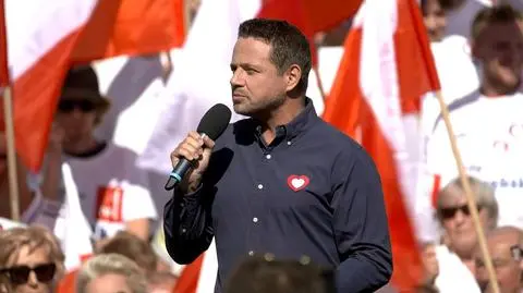 Trzaskowski: te wybory są o tym, czy myślimy o przyszłości, czy cały czas patrzymy w przeszłość