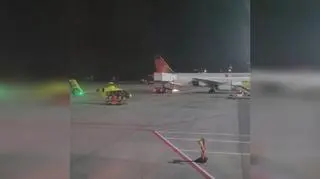 Na lotnisku czekał śmigłowiec i ratownicy medyczni